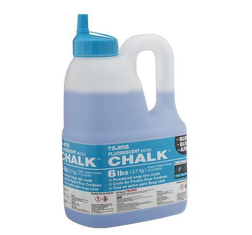 Glow in The Dark Blue Fluorescent Micro Chalk - Perfect for Nighttime Sports, Marking Trails & Outdoor Adventures