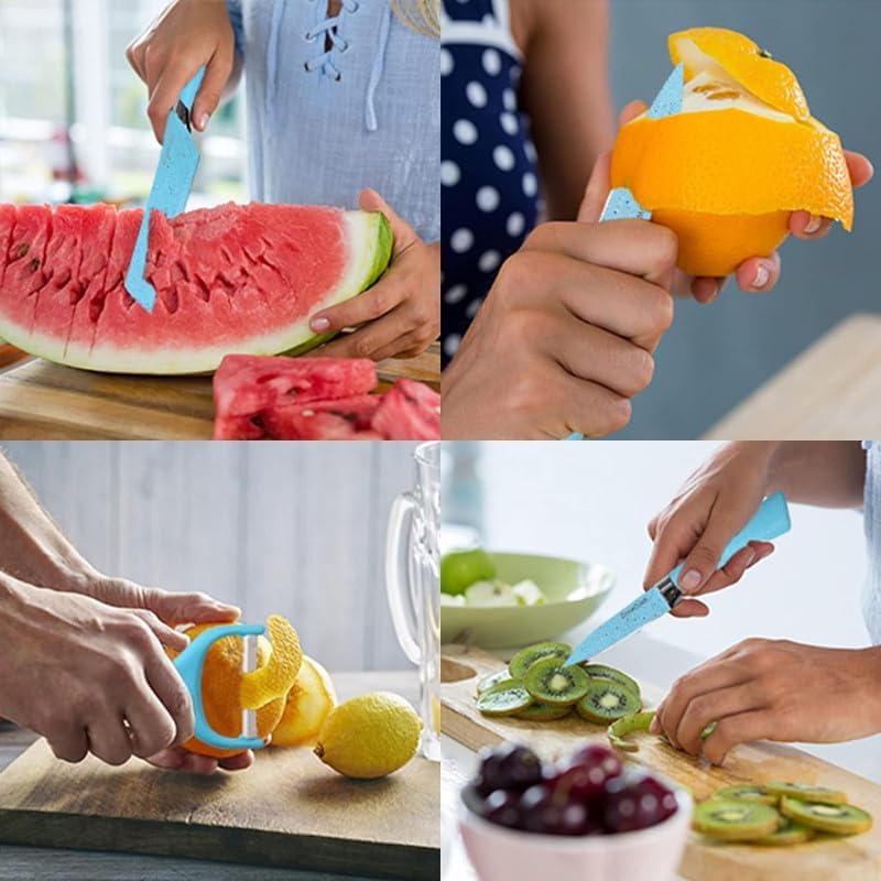 Professional Chef Knife Set - Sharp Kitchen Knives for Chopping Vegetables | Cooking & Food Prep