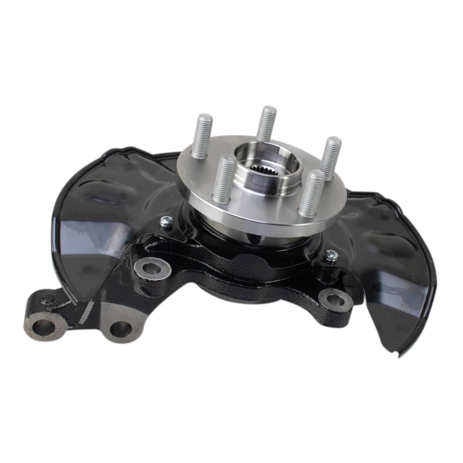 Toyota Matrix FWD Front Left Wheel Bearing Hub Assembly with Knuckle - Replacement for Smooth & Quiet Ride - Perfect for City Commuting & Highway Driving