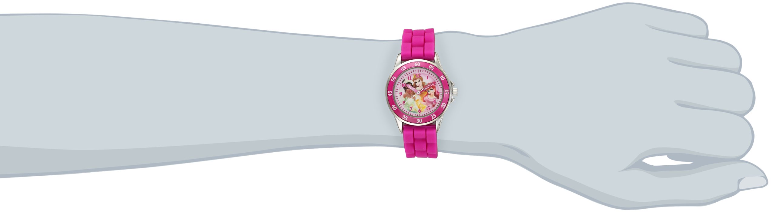 Girls Disney Princess Pink Watch - Analog Quartz for Kids & Teens | School, Party, Gift