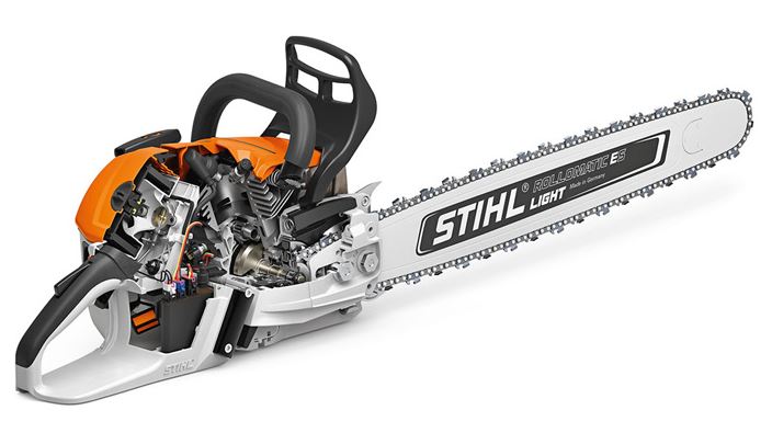 STIHL MS500i Professional Gas Chainsaw - 79.2cc High-Performance Chainsaw for Heavy-Duty Tree Cutting, Logging & Firewood - Ideal for Forestry, Landscaping & Emergency Storm Cleanup