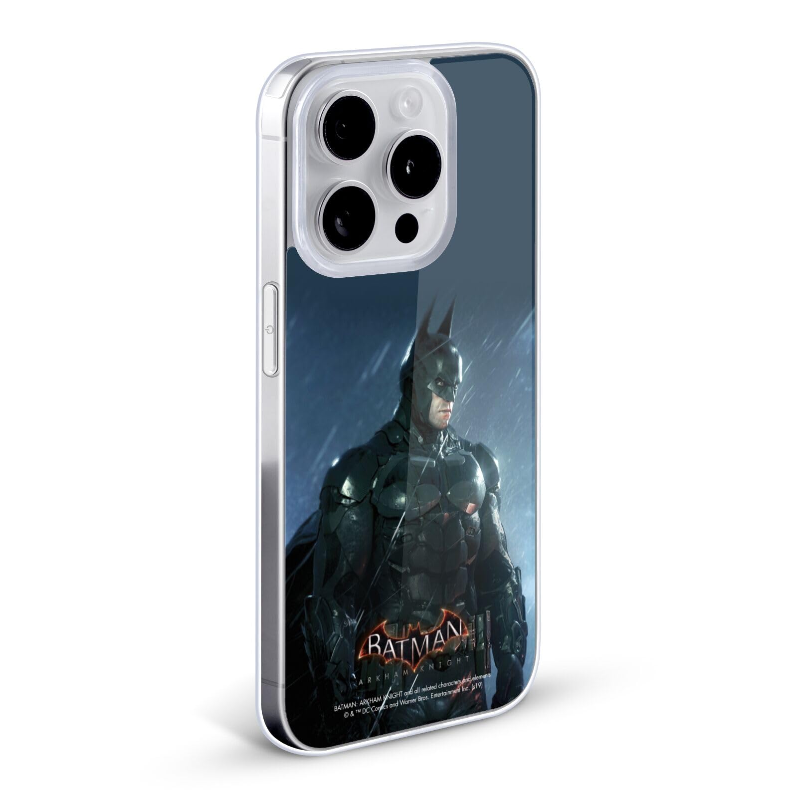 Official Batman Arkham Knight Soft Gel Case for iPhone X/Xs - Licensed Character Phone Cover | Durable Protection for Gaming Fans & Superhero Lovers