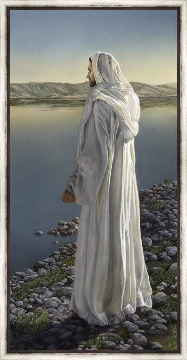 Come Follow Me Large Wall Art - Inspirational Christian Home Decor for Living Room, Bedroom & Office - Perfect Gift for Religious Families