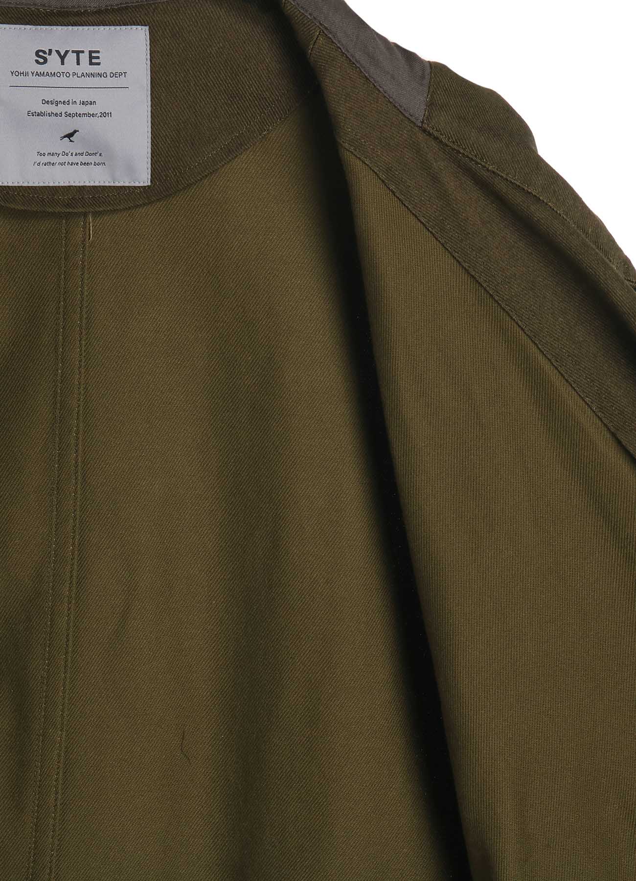 Men's Cotton Drill Zipper Mods Coat - Lightweight Casual Jacket for Outdoor Activities & Streetwear Fashion