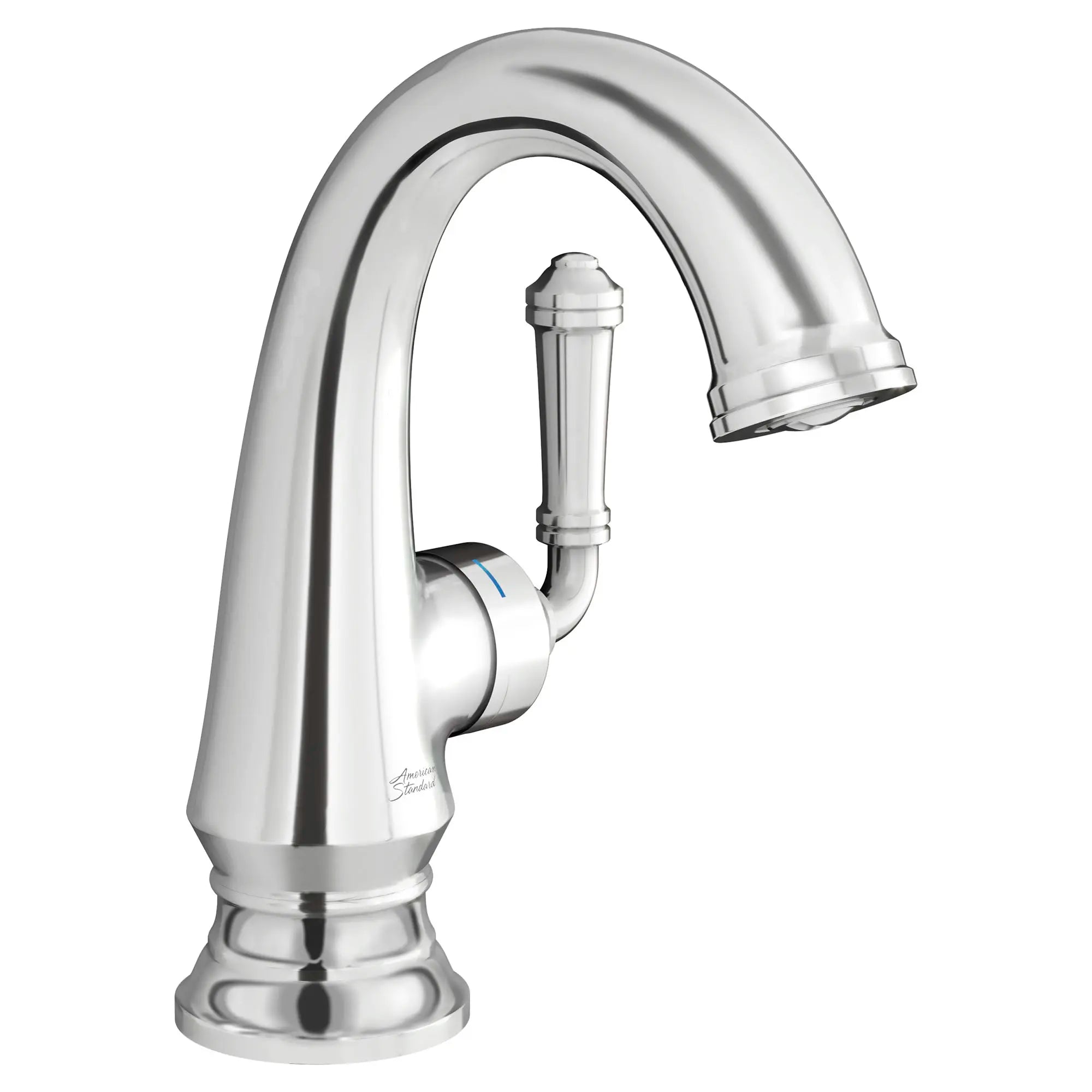 Delancey® Single Hole Bathroom Faucet with Lever Handle - 1.2 GPM Low Flow Water-Saving Design - Perfect for Small Bathrooms & Powder Rooms