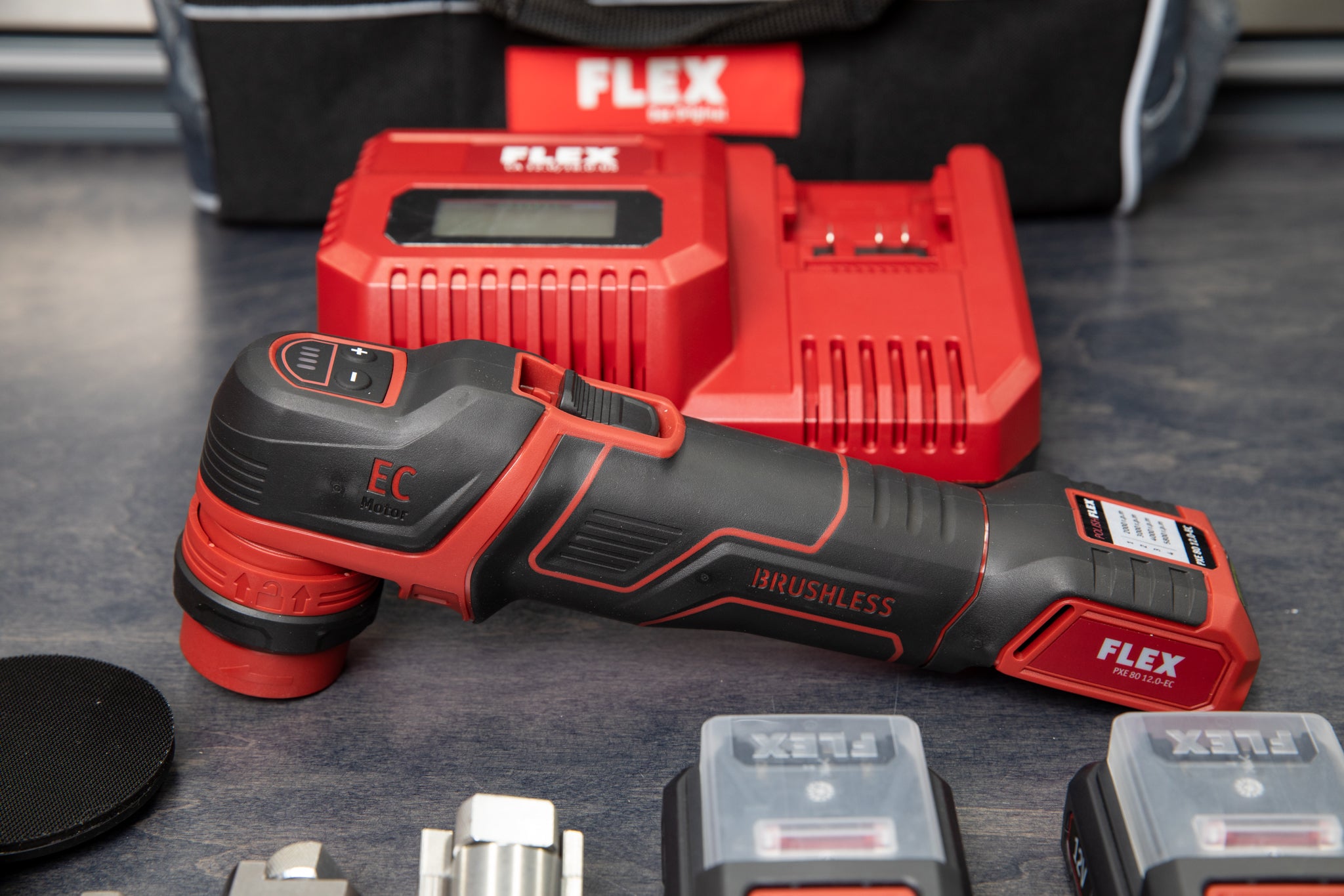 Flex PXE 80 12.0V EC Cordless Power Tool Set - Professional Electric Screwdriver Kit for DIY, Home Repair & Construction Projects
