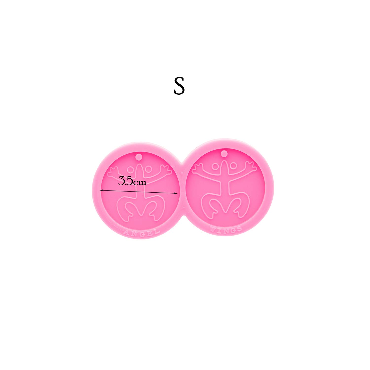Premium Silicone Earring Molds for Resin Jewelry Making - DIY Epoxy Craft Molds for Handmade Earrings, Keychains & Accessories (Size S) - Perfect for DIY Gifts, Craft Fairs & Home Jewelry Business