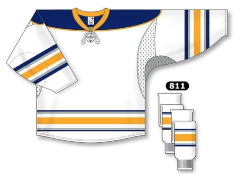 Buffalo Sabres Custom Away Hockey Jersey - Official NHL Replica Jersey for Men & Women - Perfect for Games, Fan Events & Sports Collectibles