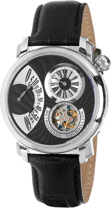 Garonne DeLuxe Tourbillon Retrograde OLA002 Luxury Men's Watch - Perfect for Business Meetings, Formal Events & Special Occasions