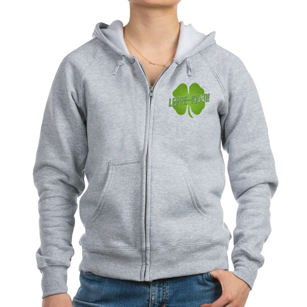 Star Trek Khan Women's Zip Hoodie - Stylish Pullover for Sci-Fi Fans | Perfect for Cosplay, Conventions & Everyday Wear