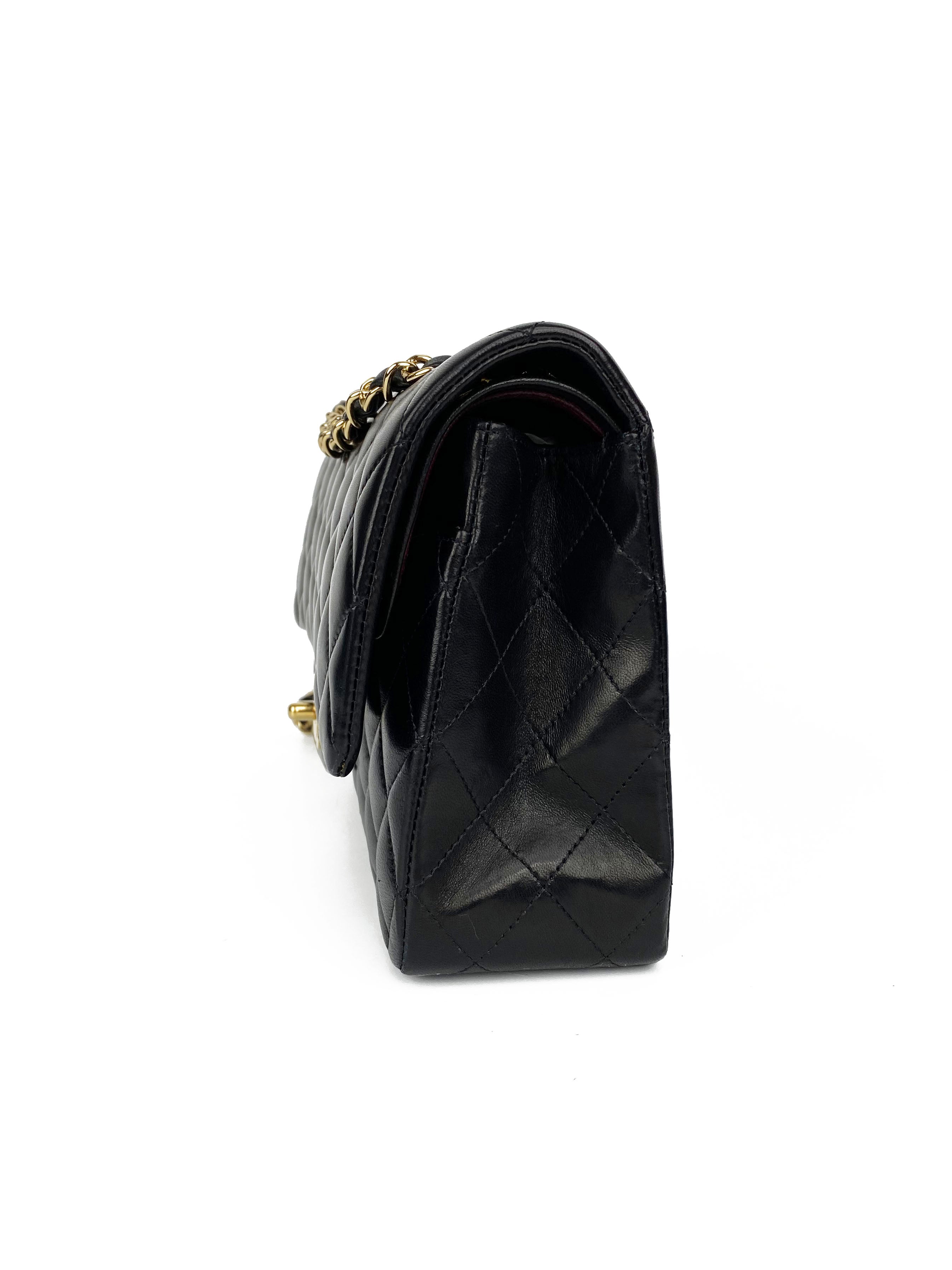 Chanel Black Medium Quilted Classic Flap Bag - Luxury Designer Handbag for Women | Perfect for Evening Events, Date Nights & Special Occasions