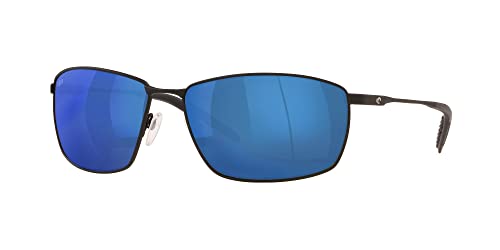 Matte Black/Blue Mirrored Polarized-580p
