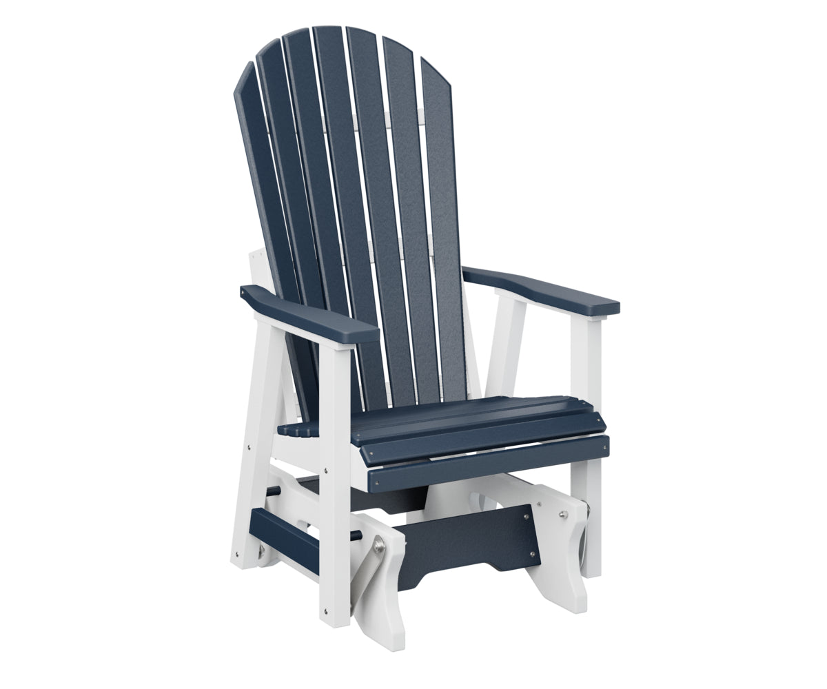 Navy Blue on White