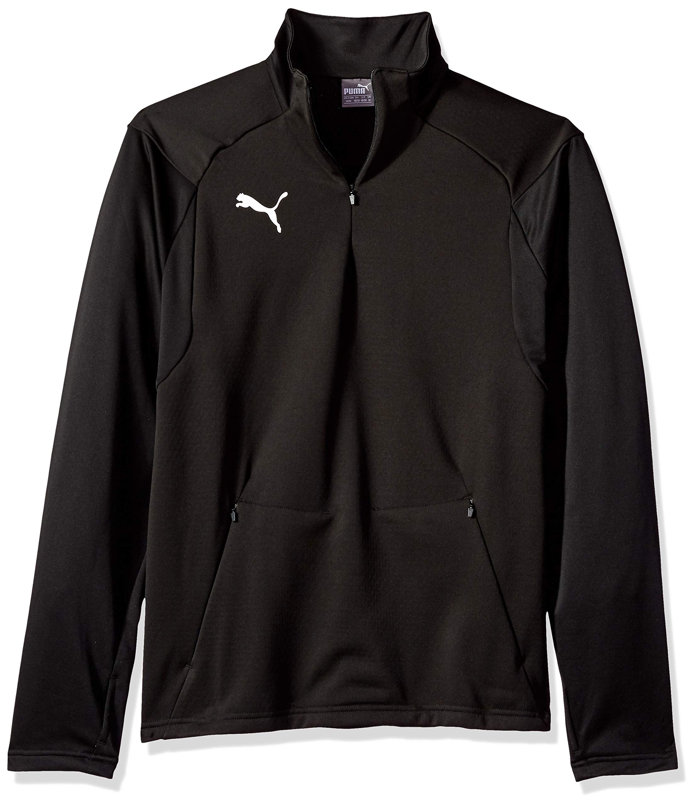PUMA Men's Liga Training Fleece Jacket - Lightweight Warm Workout Hoodie for Running, Gym & Outdoor Sports | Cold Weather Athletic Jacket