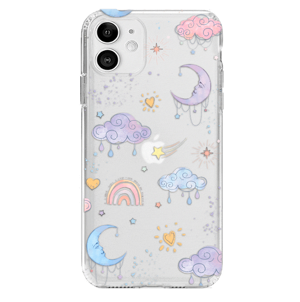 Sweet Dreams Frosted iPhone Case - Durable Matte Finish Protective Cover for iPhone [Model] - Perfect for Everyday Use, Travel & Style