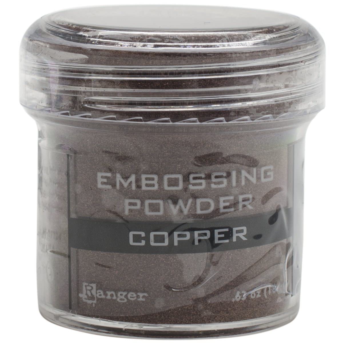 Ranger Embossing Powder - 0.63 oz Copper Jar for Card Making, Scrapbooking & DIY Crafts | Heat Embossed Stamping Supplies for Paper Projects
