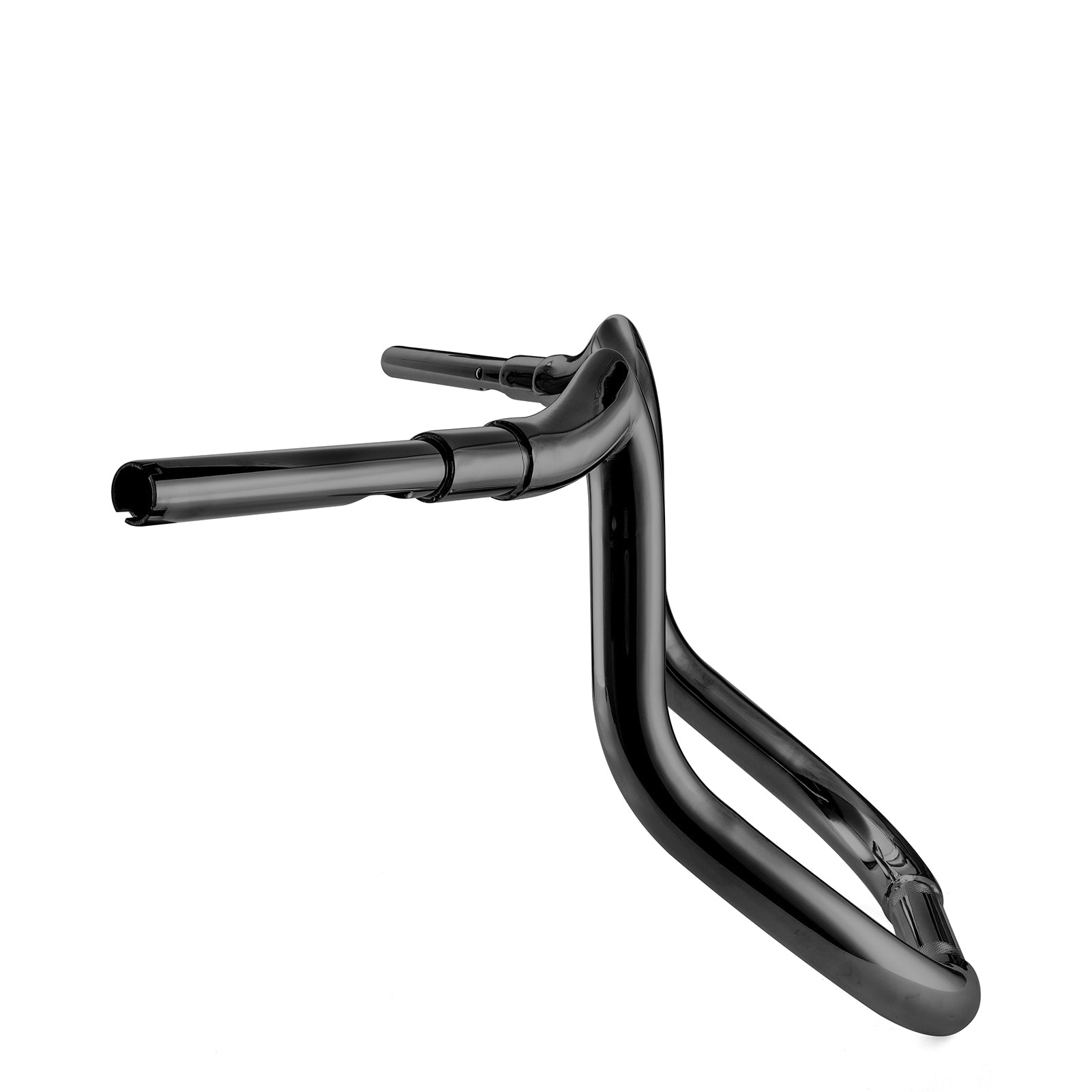 2020+ Indian Challenger Gloss Black Bagger Handlebar - 1.5 Inch Diameter, 14 Inch Rise | Premium Motorcycle Accessories for Comfortable Long-Distance Cruising