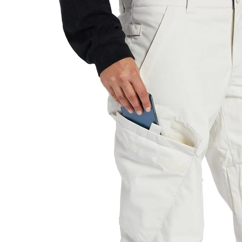 DC Snow Nonchalant Women's Pants - Raw Denim for Winter Outdoor Activities & Snowboarding