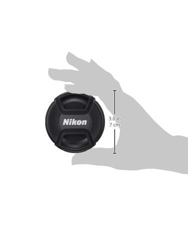 Nikon LC-67 Snap-On 67mm Front Lens Cap for DSLR & Mirrorless Cameras - Protects Camera Lenses from Dust & Scratches