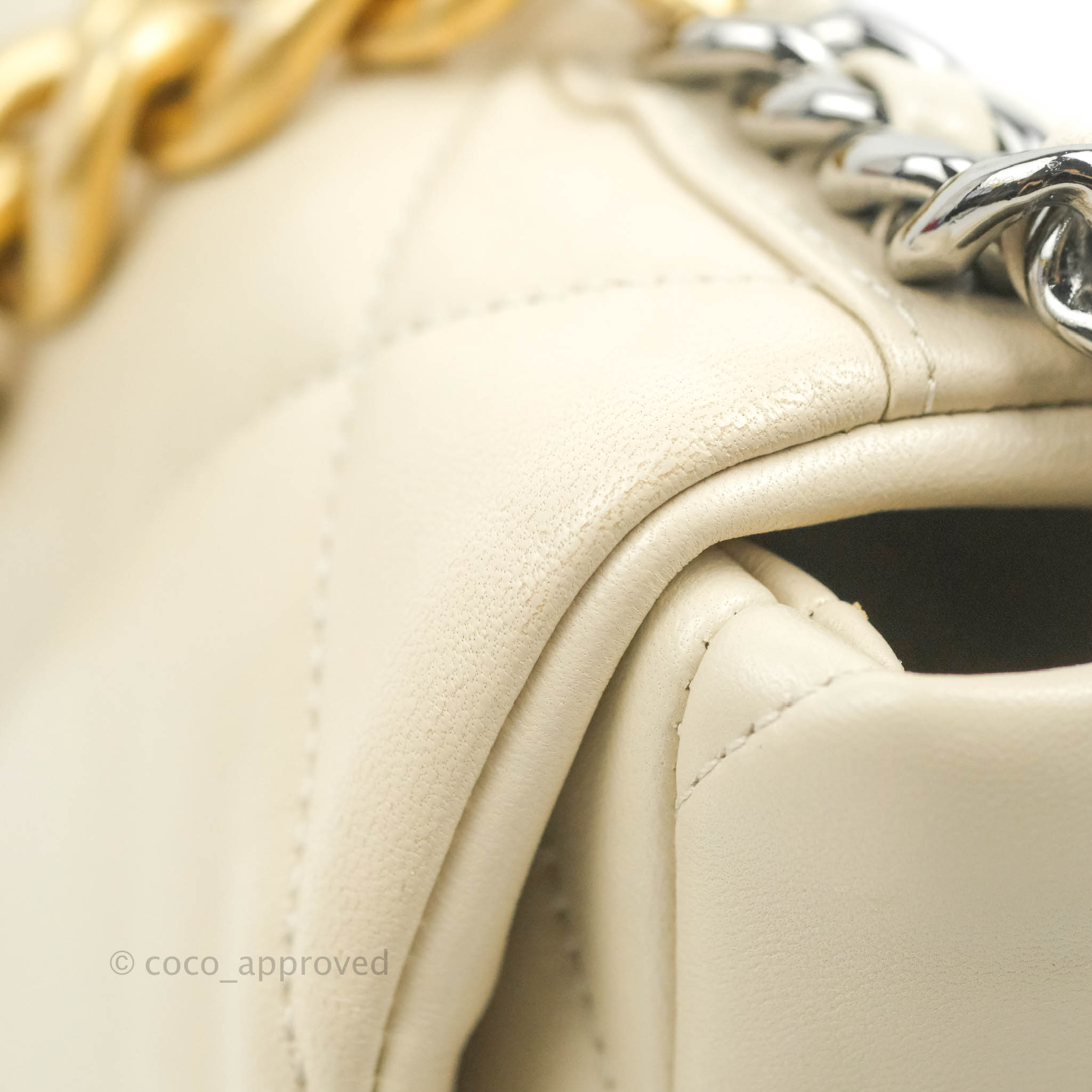 Chanel 19 Medium Flap Bag in Beige with Mixed Hardware - Luxury Designer Handbag for Women, Perfect for Work, Evening & Special Occasions
