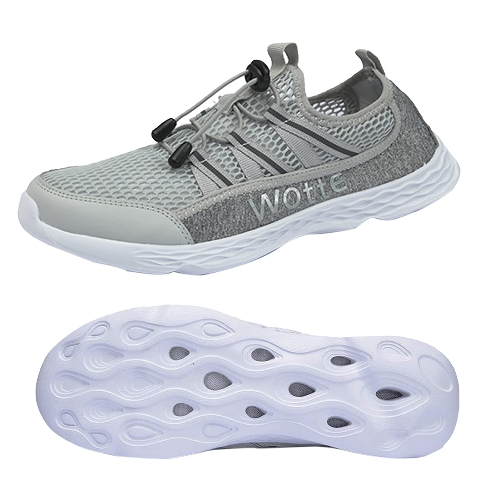 Men's Quick Dry Water Shoes - Lightweight Slip-On Athletic Footwear for Water Sports, Beach Walking, and Outdoor Adventures
