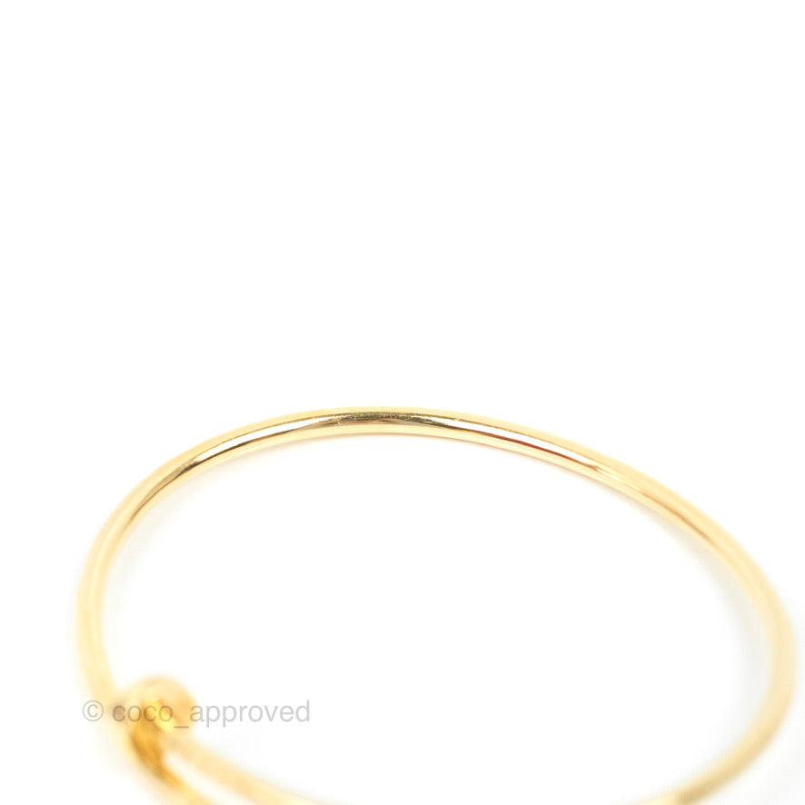 Cartier Small Juste Un Clou Bracelet in 18K Yellow Gold - Luxury Minimalist Jewelry for Women, Perfect for Everyday Wear & Special Occasions