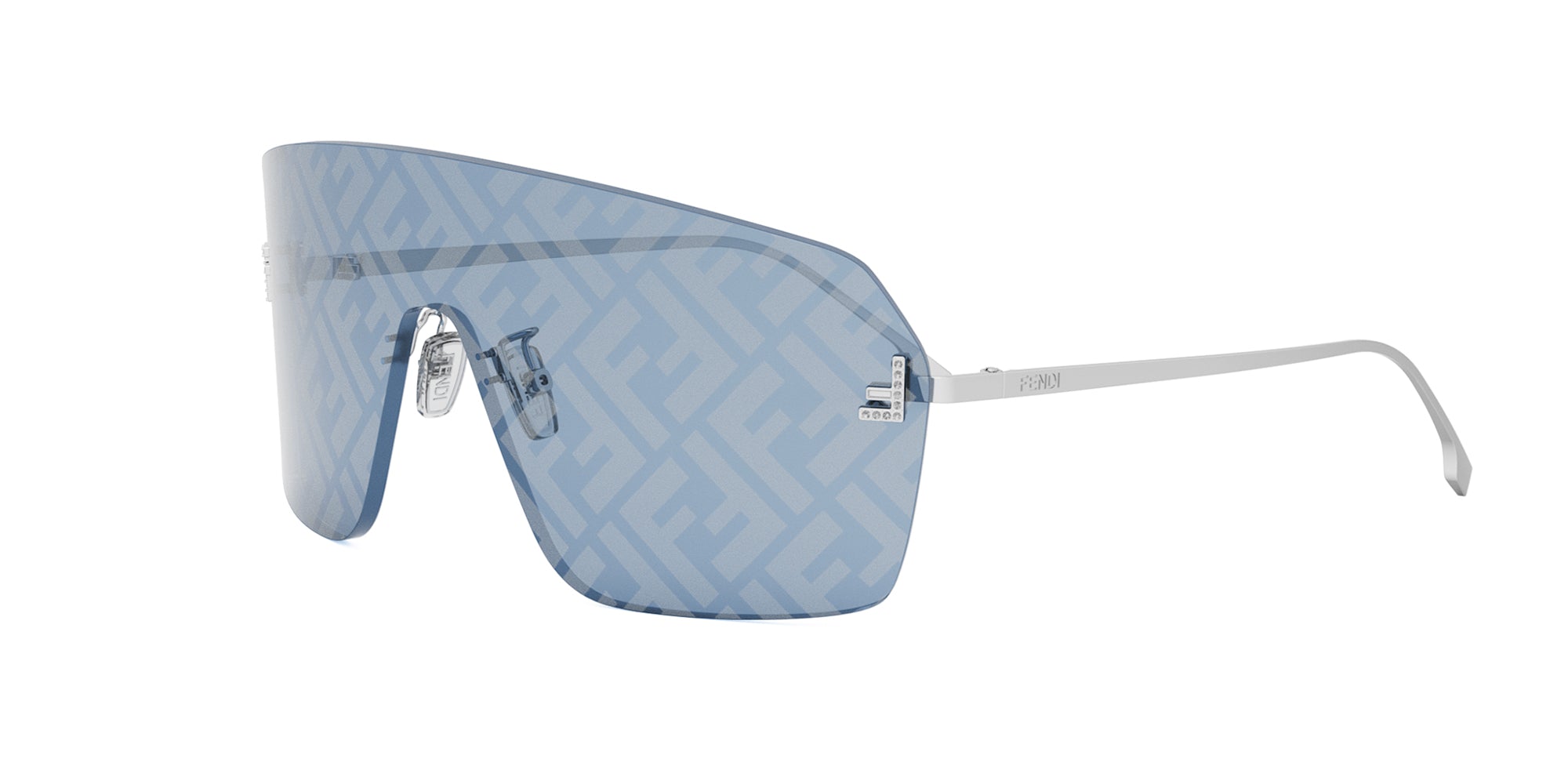 Fendi First Crystal FE4121US Women's Luxury Sunglasses - Stylish Designer Shades for Fashion & Outdoor Activities