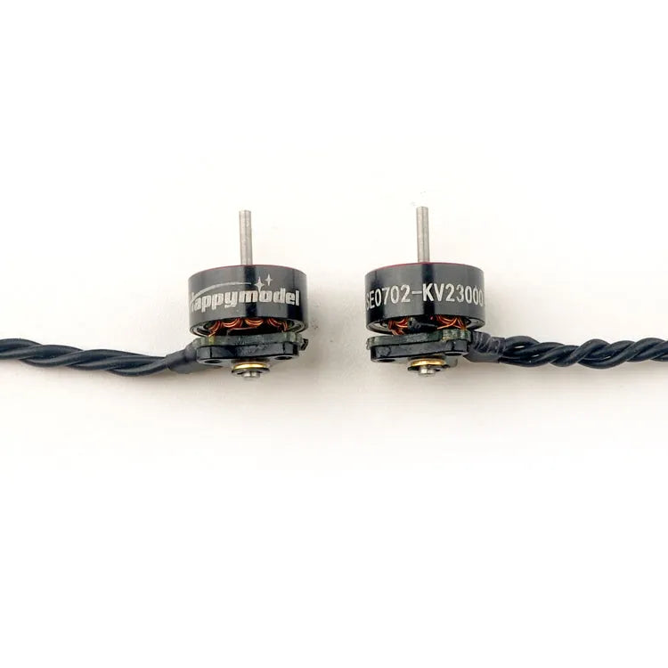 Happymodel SE0702 Brushless Motors - 23000KV, 26000KV, 28000KV Options for 1S FPV Whoop Drones (4-Pack) - Perfect for Indoor Racing and Freestyle FPV Flying
