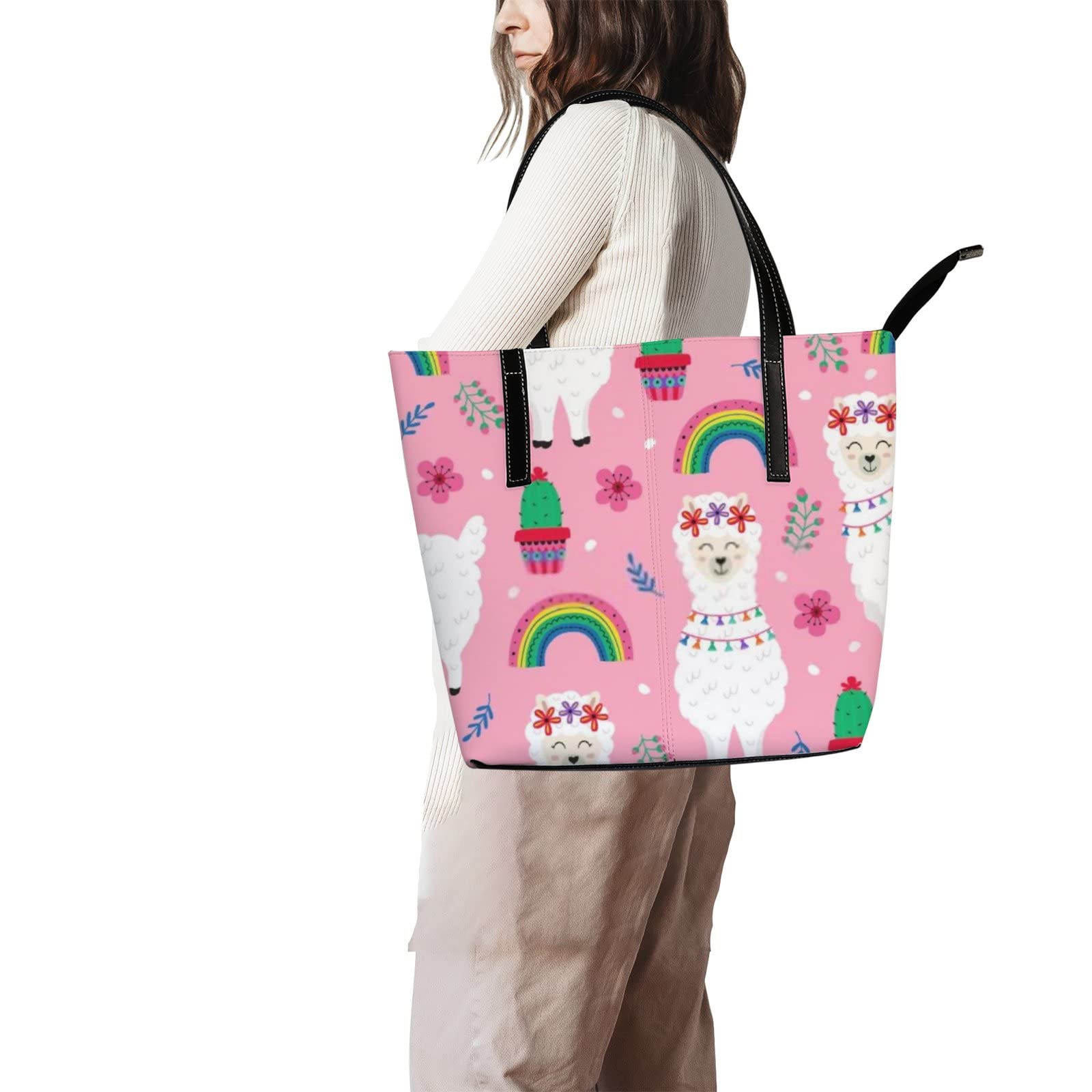 Premium Leather Tote Bag for Women - Stylish Crossbody Handbag with Adjustable Strap, Perfect for Work, Travel & Everyday Use