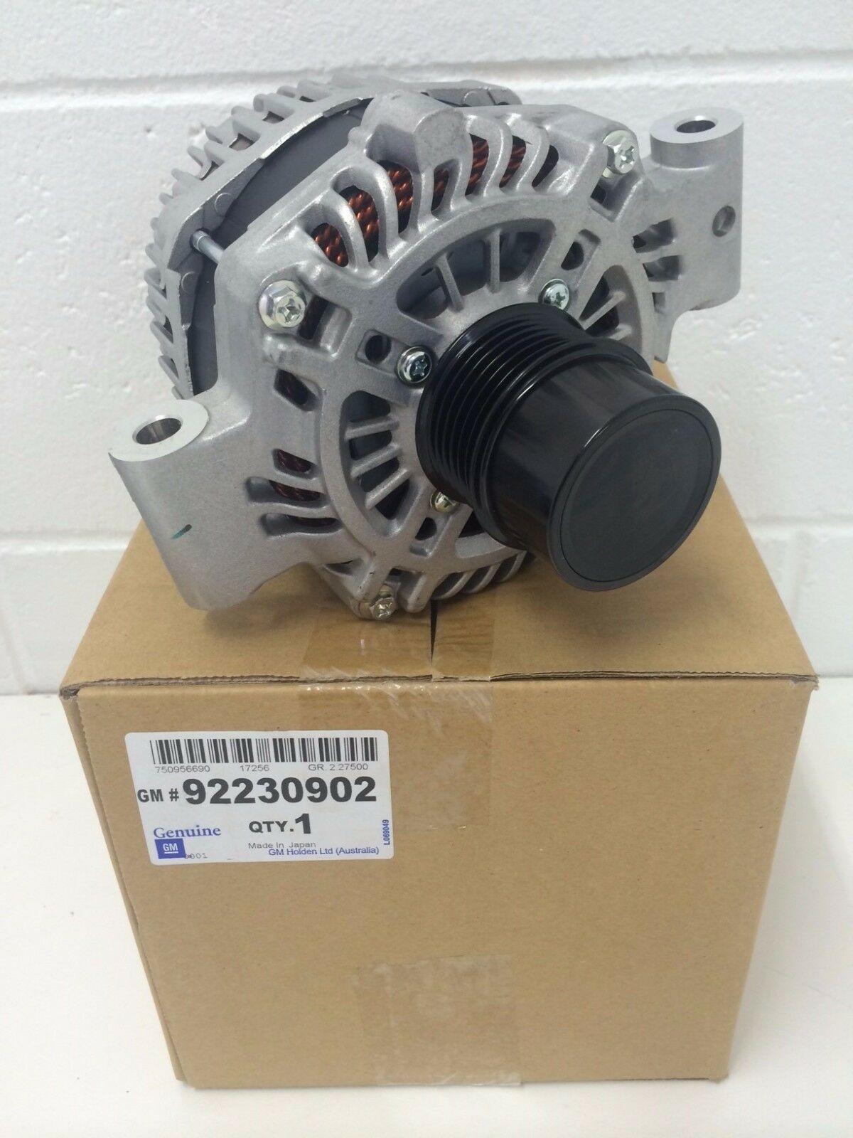 Genuine Holden VE V6 SIDI 140 Amp Alternator 2009-2013 (Part Number 92230902) - Replacement for Commodore, Ute & Sportwagon Models - Perfect for Engine Performance Upgrades & Electrical System Repairs