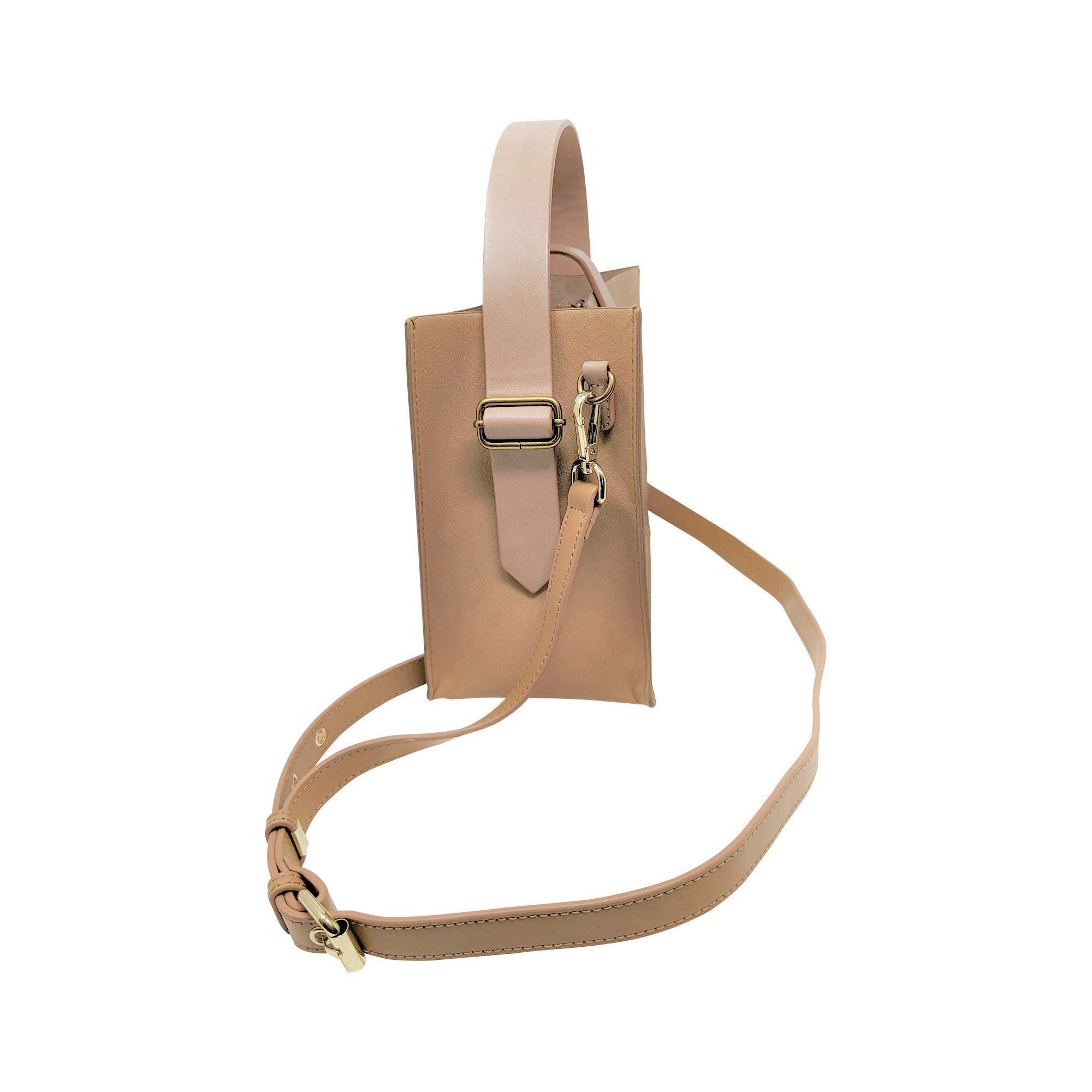 TOFL Adjustable Replacement Purse Straps 43-48 Inches - Elegant Handbag Shoulder Straps with Classic Buckles for Women's Tote Bags, Crossbody Bags & Everyday Use