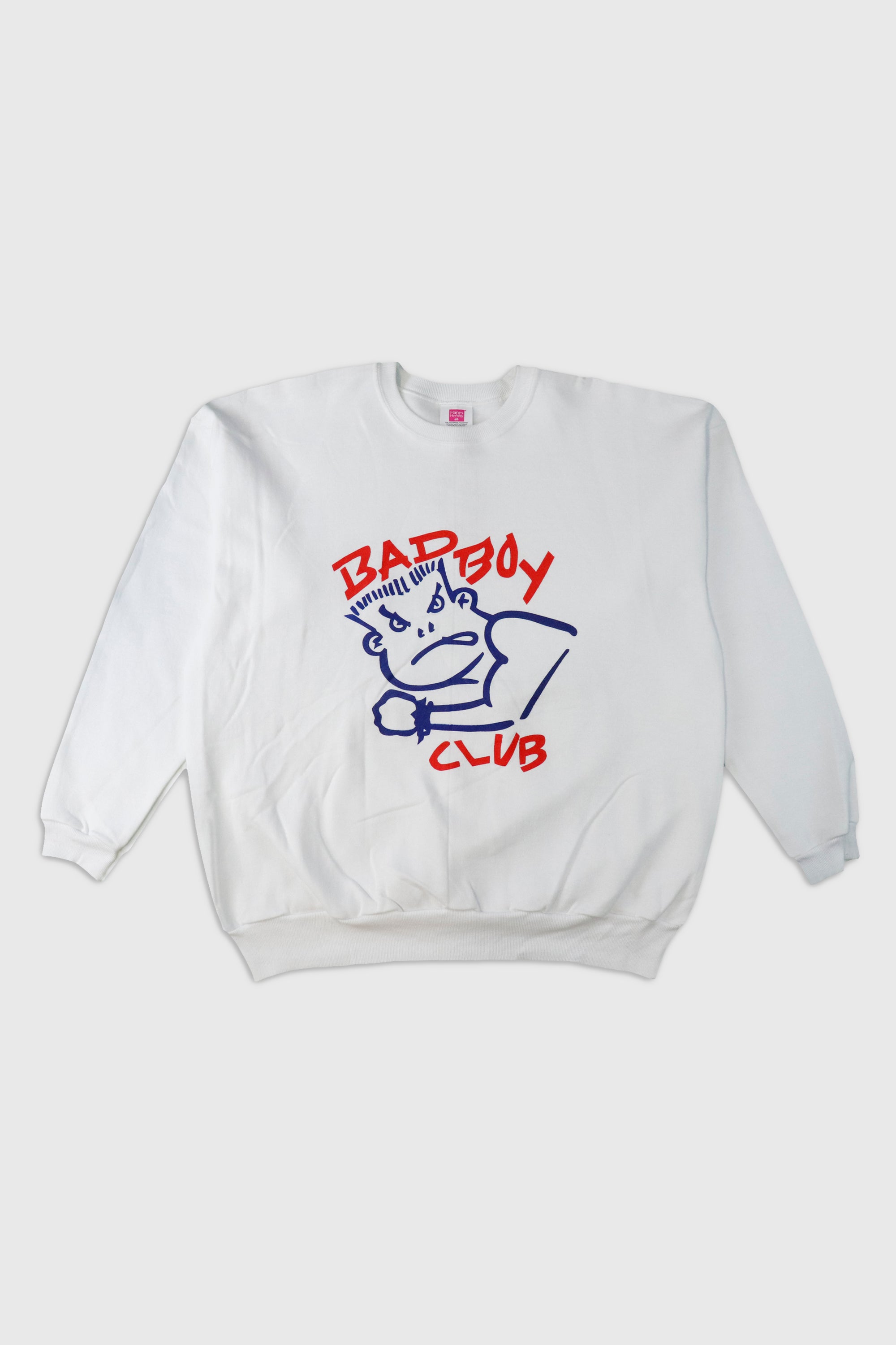 Vintage Bad Boy Club Sweatshirt - XL Size Men's Retro Pullover Hoodie for Streetwear & Casual Outfits | Perfect for Urban Fashion, Hip Hop Style & 90s Throwback Looks