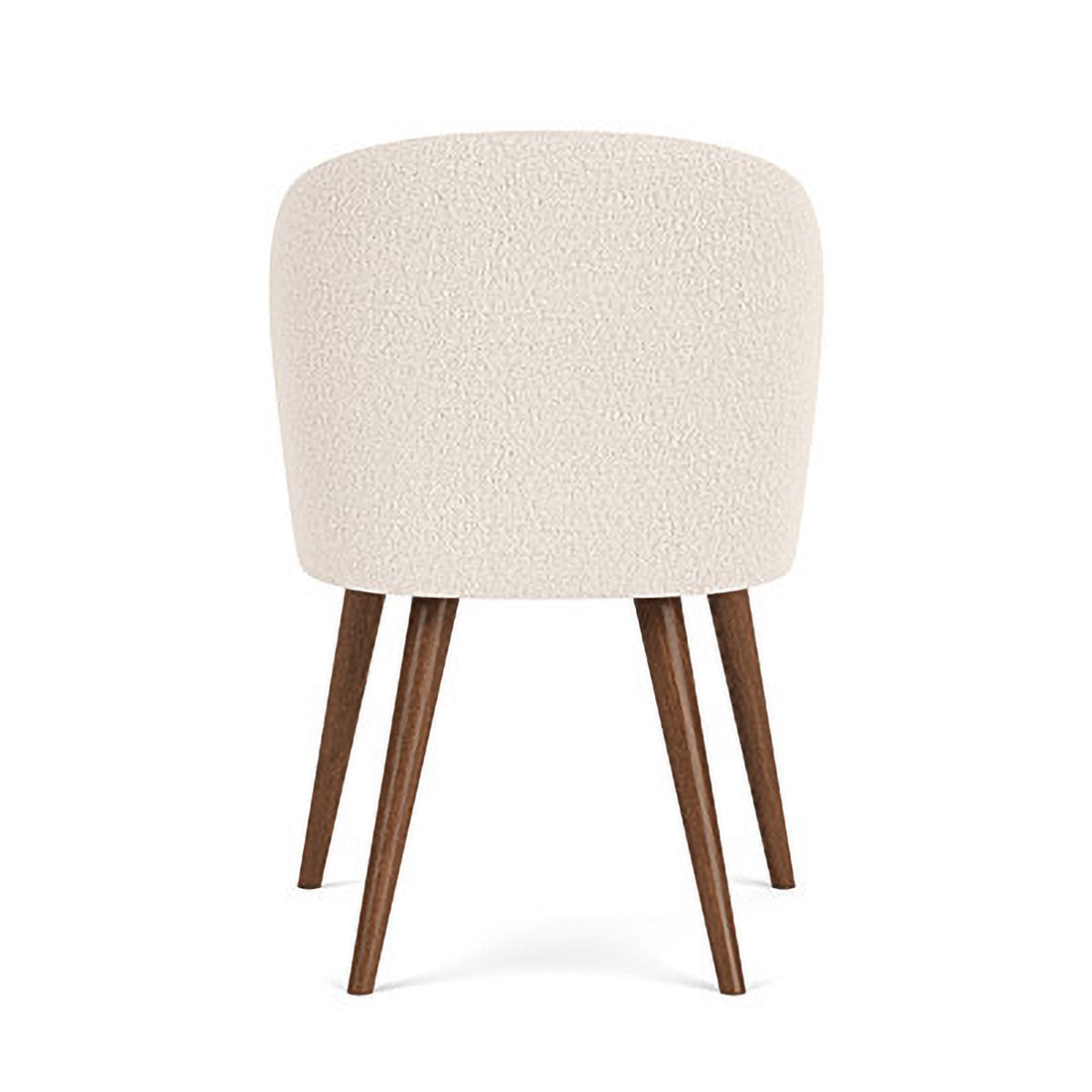 Holly Boucle Dining Chair - Modern Upholstered Accent Chair for Kitchen, Dining Room & Office - Comfortable & Stylish Home Decor