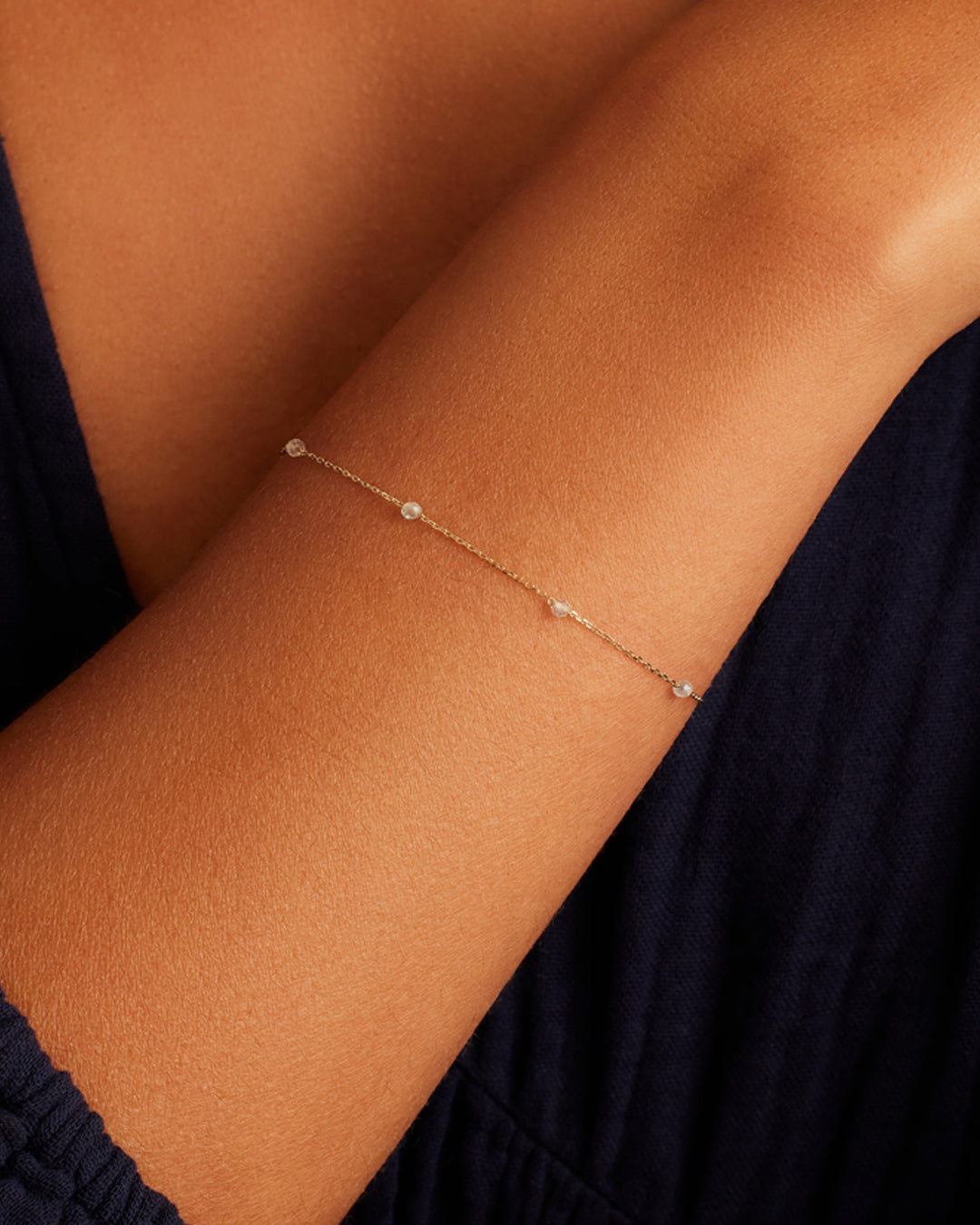 Newport Birthstone Bracelet - Sterling Silver Zodiac Charm Bracelet for Women - Perfect Gift for Birthday, Anniversary & Mother's Day - Ideal for Everyday Wear & Special Occasions