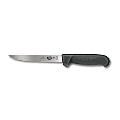 Victorinox 5-Inch Wide Stiff Boning Knife with Fibrox Handle - Professional Butcher Knife for Meat, Poultry & Fish Processing