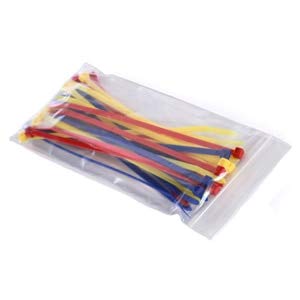 Heavy Duty 4 Mil Clear Zip Top Poly Bags 6