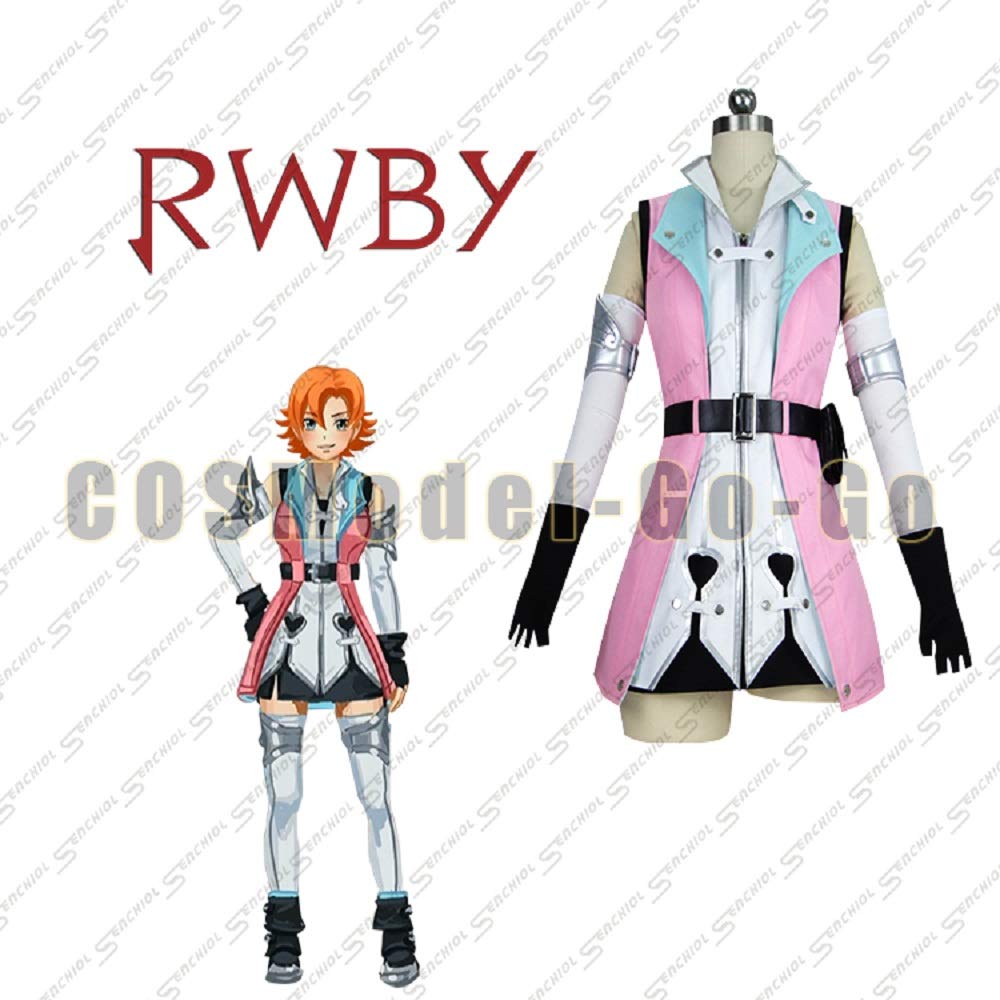 RWBY Volume 7 Nora Valkyrie Cosplay Costume Outfit Set - Official Anime Character Halloween Party Dress for Women & Girls | Perfect for Comic Con, Cosplay Events & Halloween Costumes