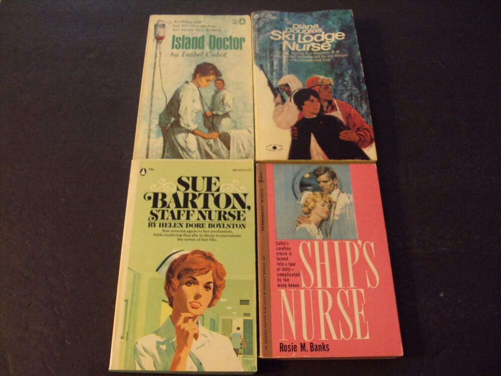 4 Heartwarming Medical Nurse Romance Novels - Perfect for Relaxing Reads & Gift Ideas | Check Loising for More Details | Great for Beach Vacations & Cozy Nights