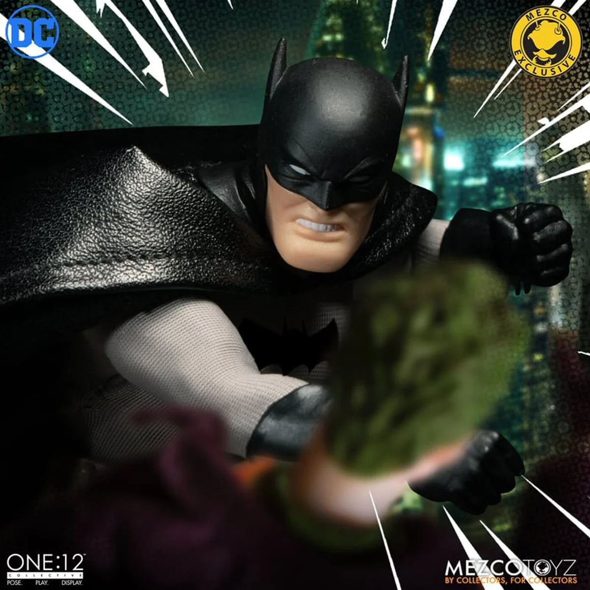 Batman Golden Age Caped Crusader Edition One:12 Scale Action Figure - Collectible DC Comics Superhero for Display & Gifts