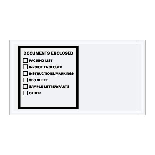 TapePlanet Safety Data Sheet Envelopes - 1000 Pack, 5.5