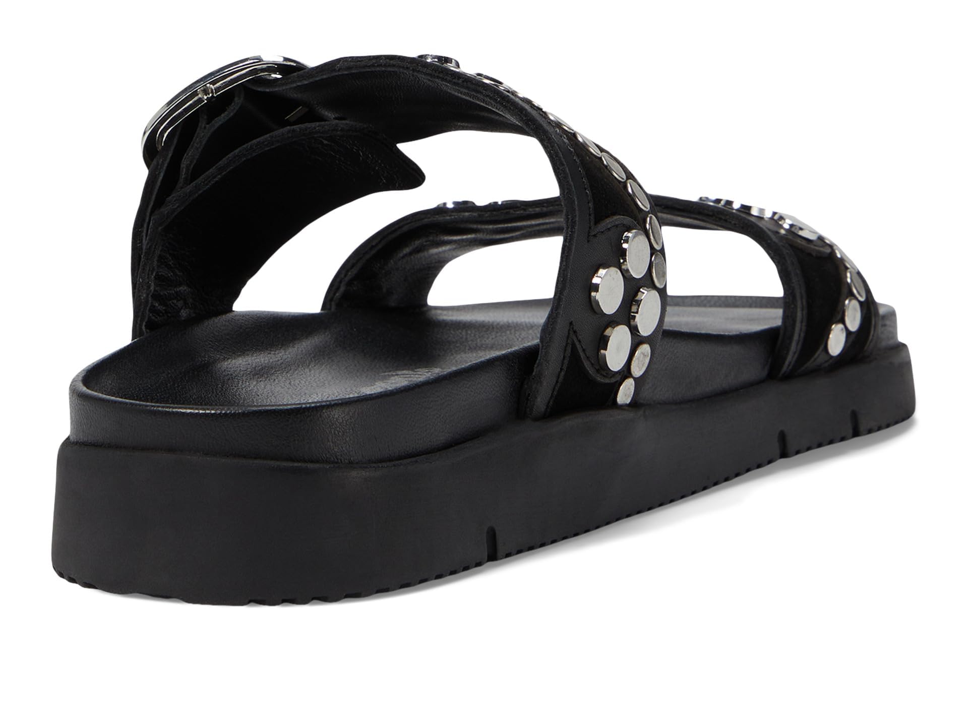 Free People Revelry Studded Sandals for Women - Boho Chic Leather Strappy Heels - Perfect for Summer Weddings, Beach Vacations & Date Nights