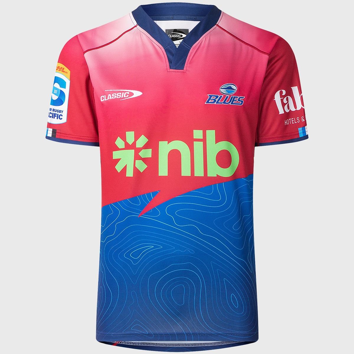 2025 Classic Blues Super Rugby Training Jersey - Breathable & Durable Rugby Shirt for Men - Perfect for Rugby Practice, Games & Fan Support