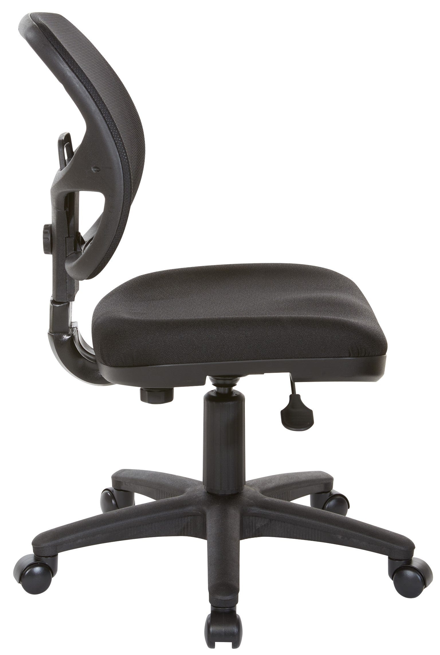 Office Star Work Smart Screen Back Task Chair [EM2910] - Ergonomic Office Chair for Back Support, Adjustable Height & Swivel - Perfect for Home Office, Computer Desk & Workspace