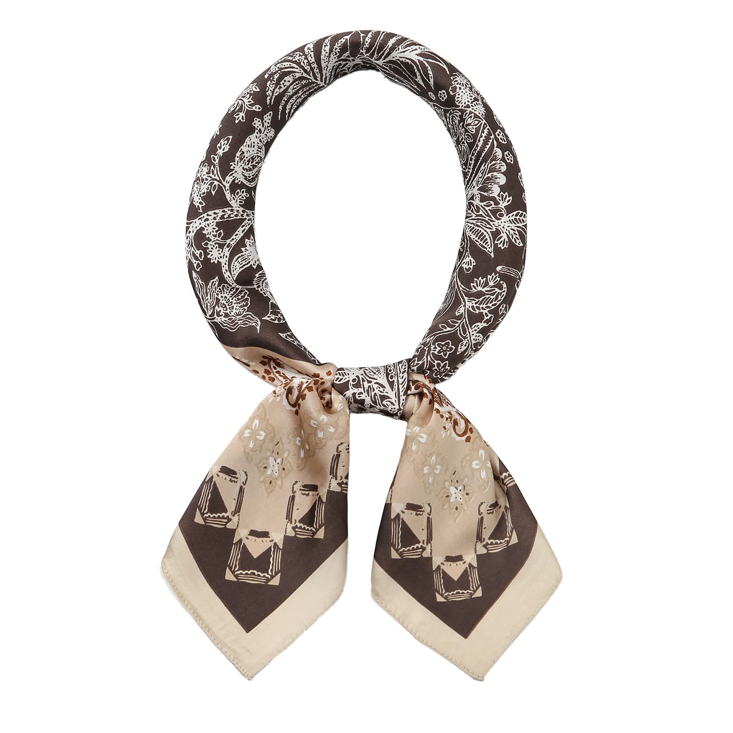 RIIQIICHY Women's Satin Silk Hair Scarf - 27.5