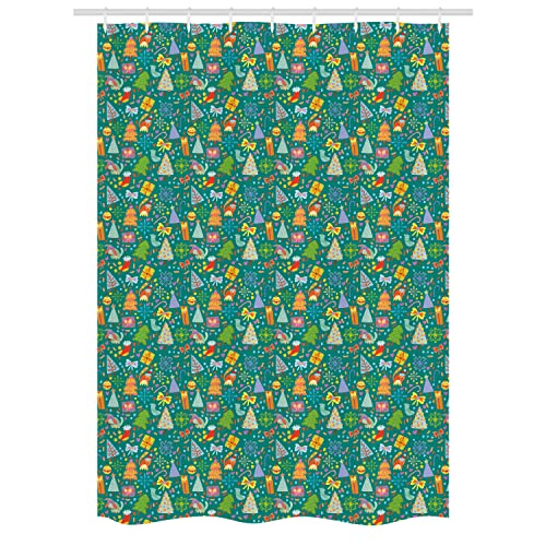 Teal and Multicolor