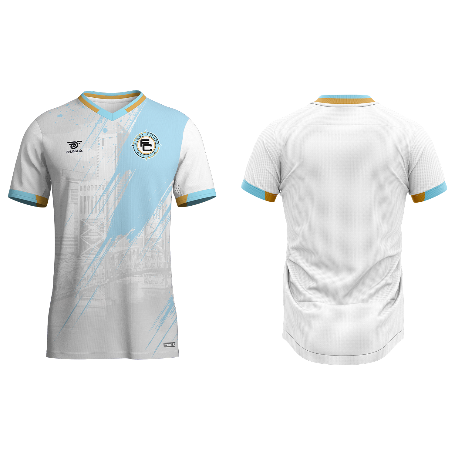 First Coast Athletic Home Jersey - Breathable & Comfortable Soccer Jersey for Men & Women - Perfect for Games, Training & Fan Wear