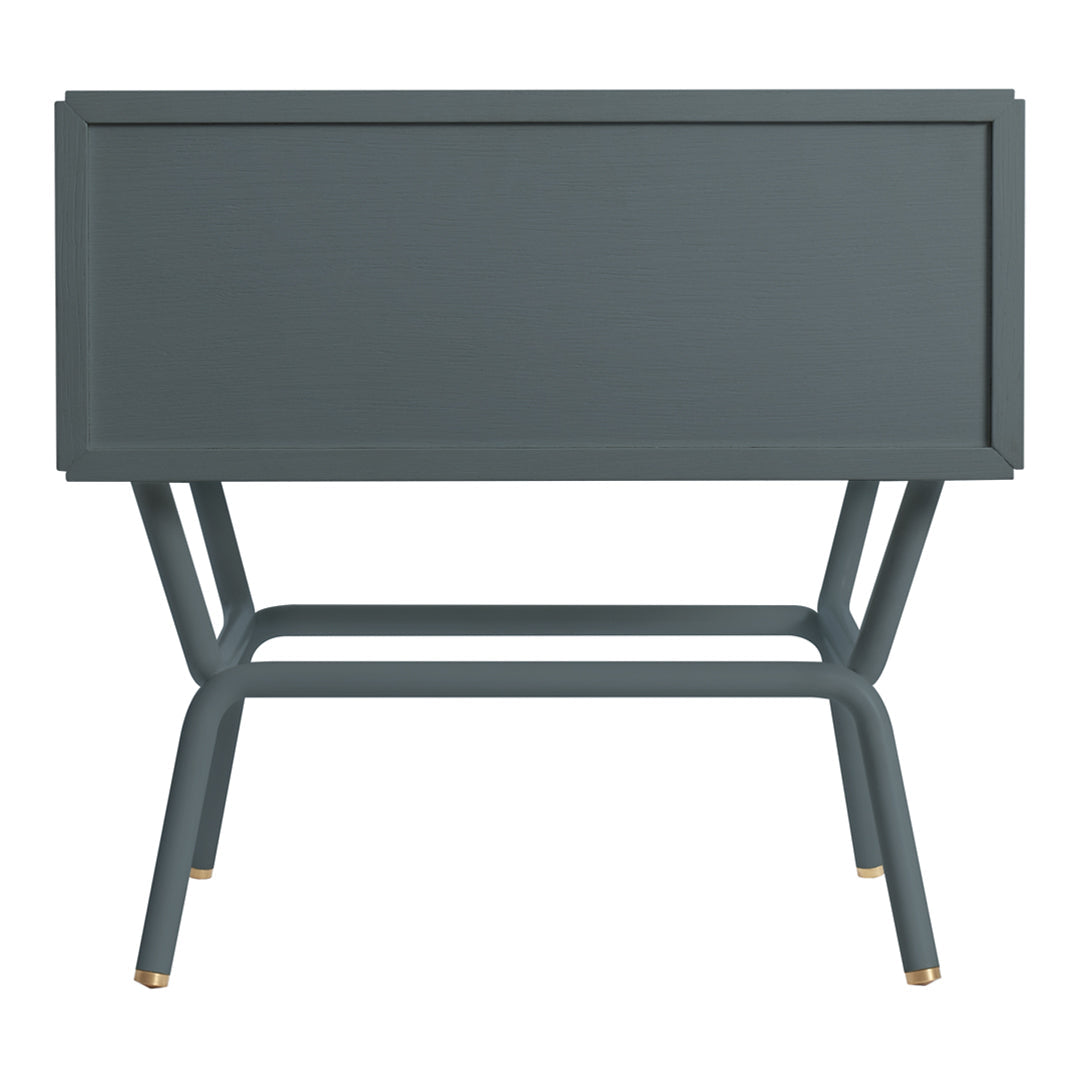 Modern Blu Dot Dang Nightstand - Minimalist Bedside Table with Storage Shelf | Perfect for Small Spaces, Bedrooms & Apartments
