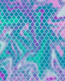 Dreamlike Mermaid Fish Scale-18