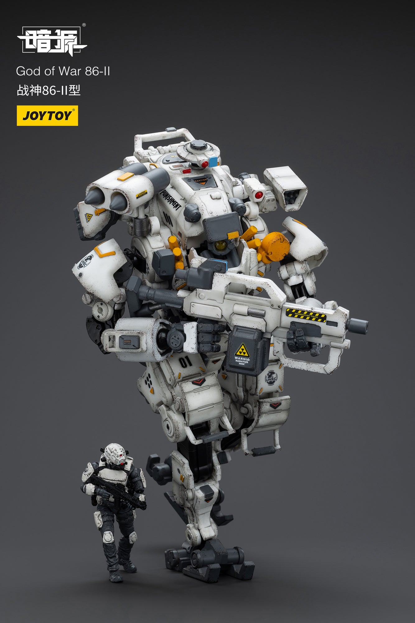 JOYTOY 1/25 Scale Dark Source God of War 86 II Mecha Action Figure - Collectible Robot Model for Display, Gifts & Warhammer Fans