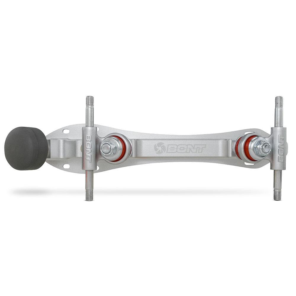 Bont Tracer Quad Derby Plate Silver - Premium Roller Skates for Women & Men - Perfect for Indoor & Outdoor Skating, Rink, Derby, and Fitness